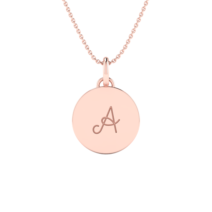 BlueJwel’s Versatile 'A' letter 3-in-1 Sterling Silver Pendant with CZ Diamonds