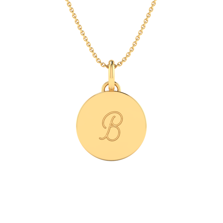 BlueJwel’s Versatile 'B' letter 3-in-1 Sterling Silver Pendant with CZ Diamonds