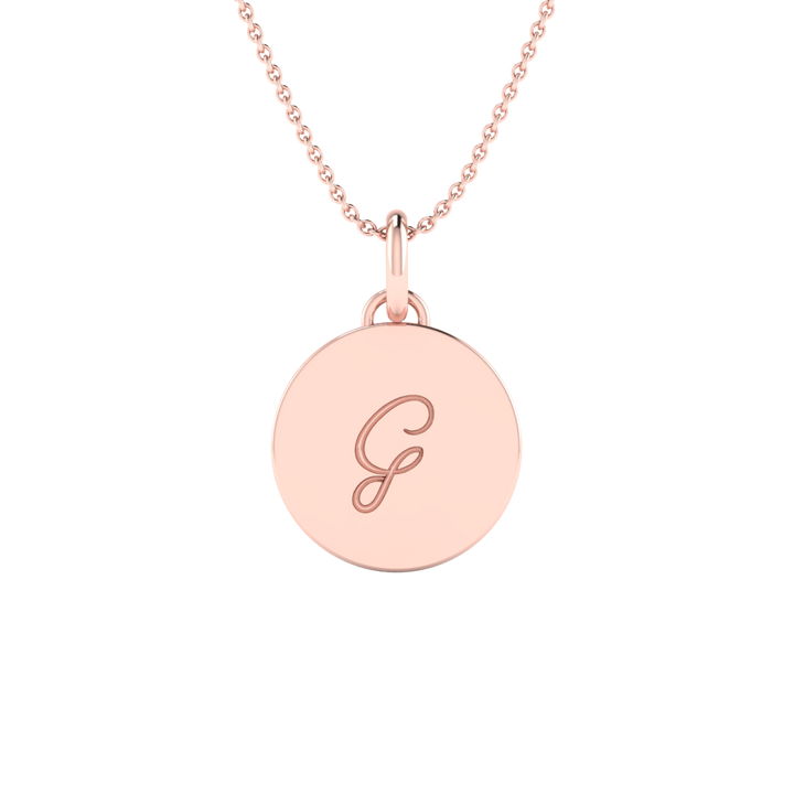 BlueJwel’s Versatile 'G' letter 3-in-1 Sterling Silver Pendant with CZ Diamonds