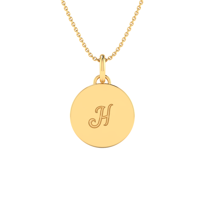 BlueJwel’s Versatile 'H' letter 3-in-1 Sterling Silver Pendant with CZ Diamonds