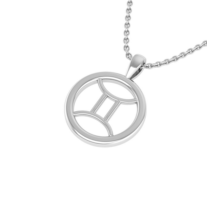 Gemini (May 21 - June 20) "BlueJwel's Gemini Constellation Pendant - The Communicator's Link"