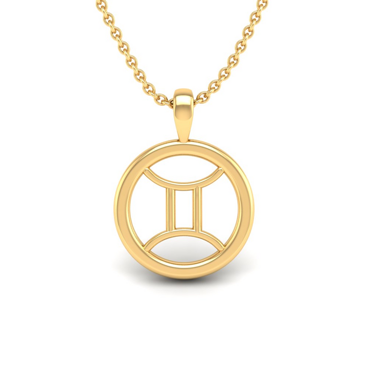 Gemini (May 21 - June 20) "BlueJwel's Gemini Constellation Pendant - The Communicator's Link"