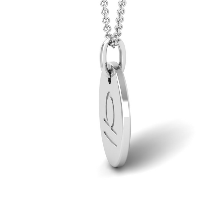 Libra (September 23 - October 22) "BlueJwel's Round Engraved Libra Pendant in Sterling Silver"