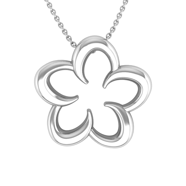 Flower Silver Pendant