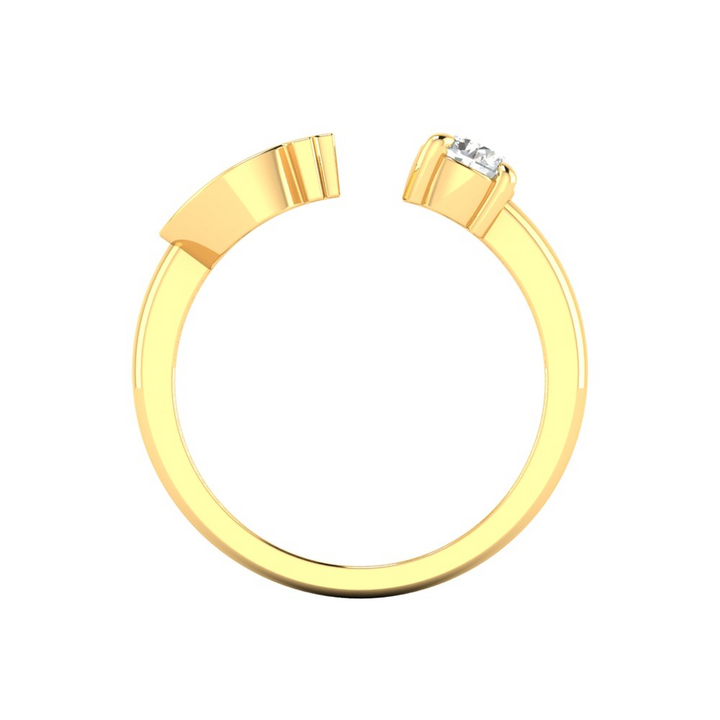 'G' Initial Ring with Diamond