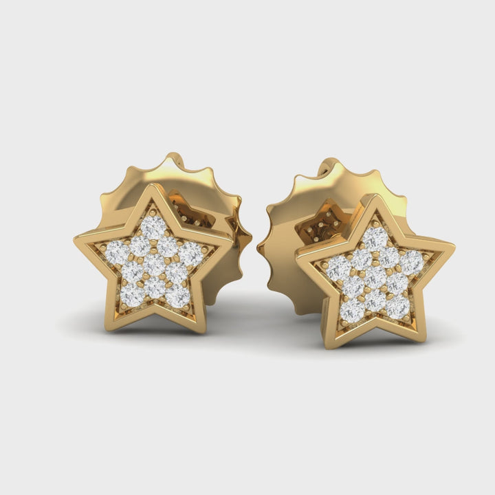 Sprilling Star Earrings